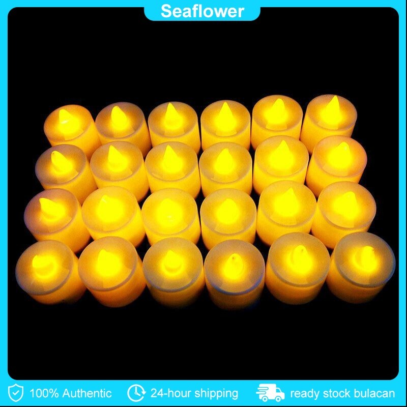 20pcs LED flameless candle lamp tea lamp family wedding birthday
