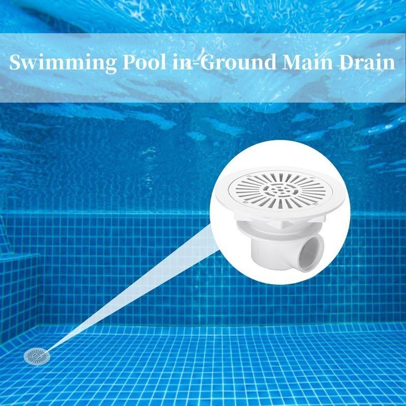 Heavy Duty 8inch Main Drain Swimming pool main drain Pool Floor Drain ...
