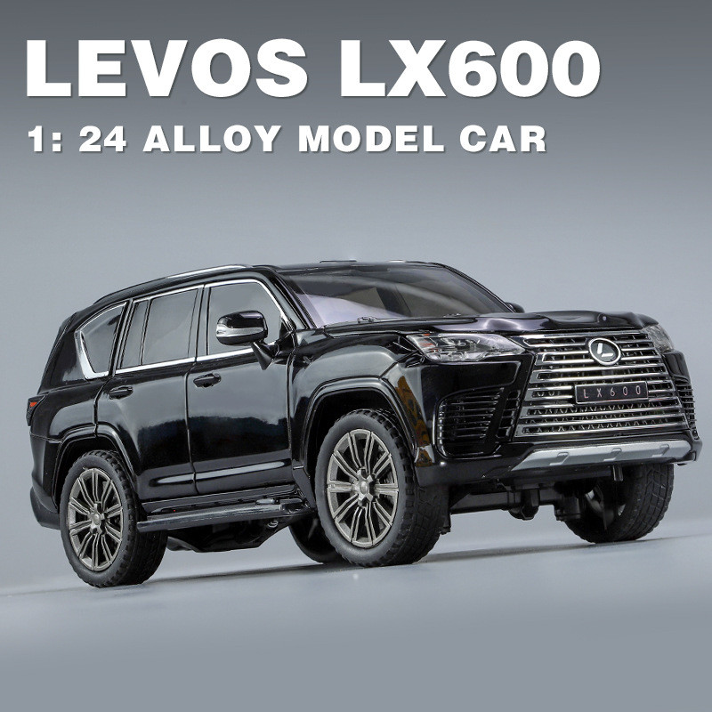1: 24 Lexus Lexus LX600 Alloy Car Model Simulation Car Children Sound ...