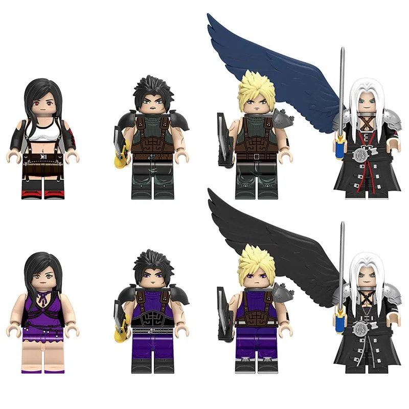 Final Fantasy VII Action Figure Cloud Strife Tifa Lockhart Sephiroth ...