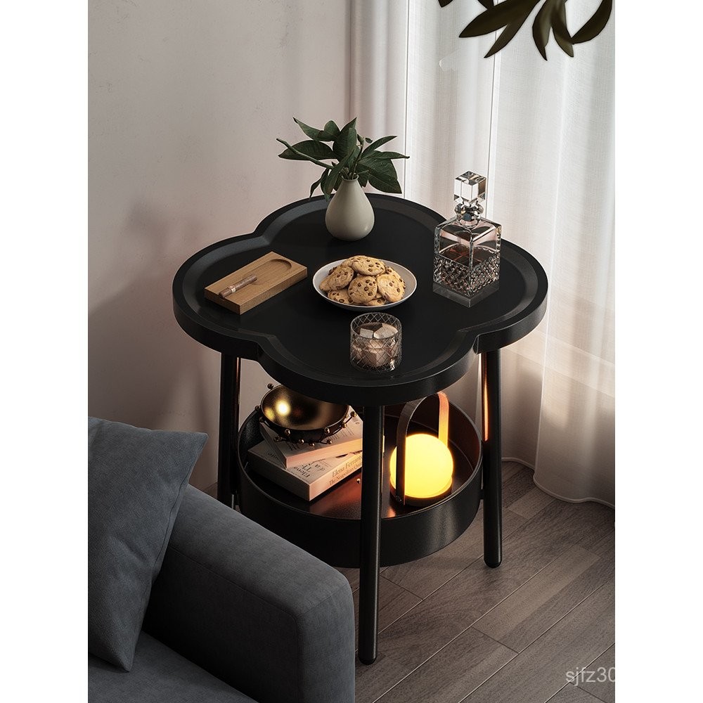 Sofa Side Table Mini Living Room Small Table Storage Rack Side Cabinet ...