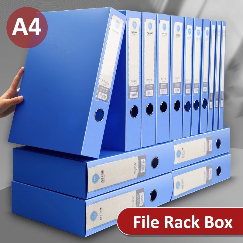 A4 Document Box File Case File Box Bond Paper Organizer Document ...