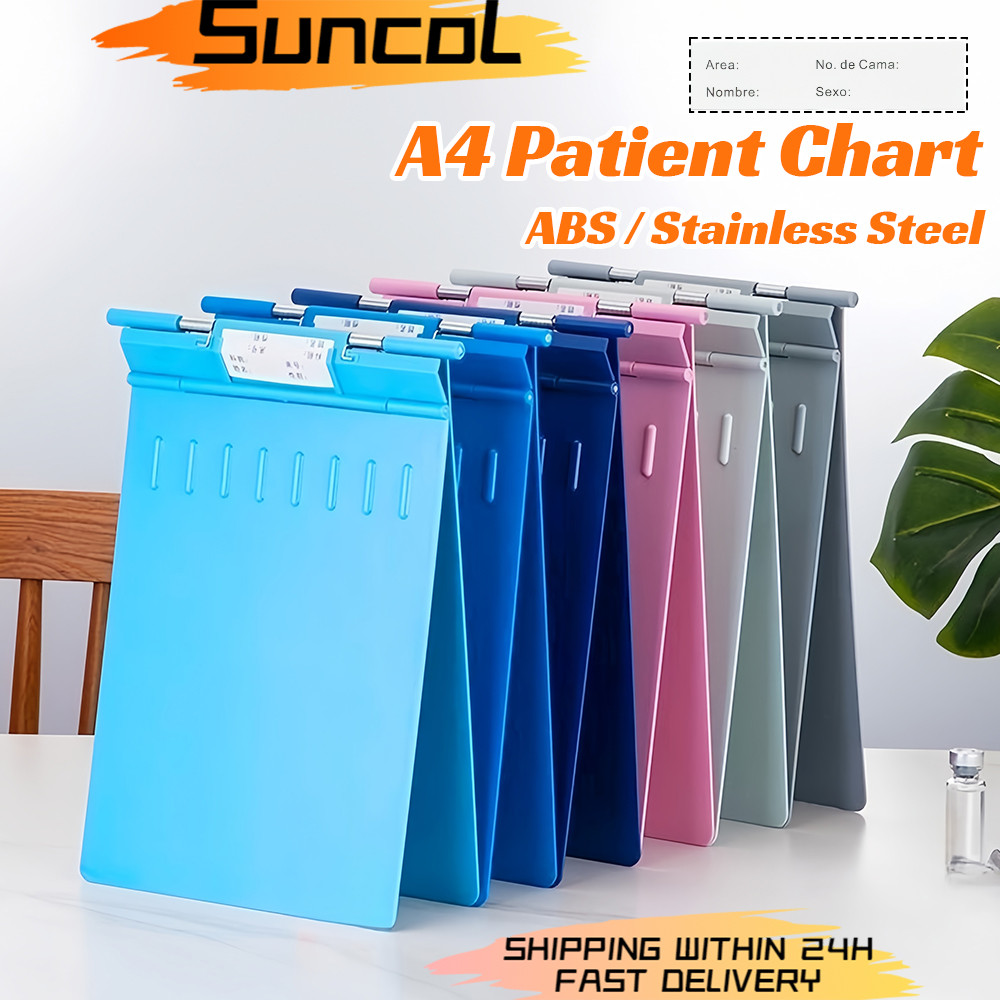 ABS/Stainless Steel A4 Patient Chart Medical Record Folder For Hospital ...