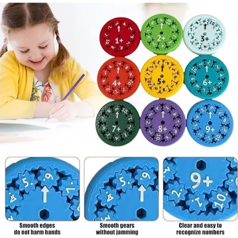 Math Fidget Spinner Kids Math Spinner, Fun Way to Learn Math ...