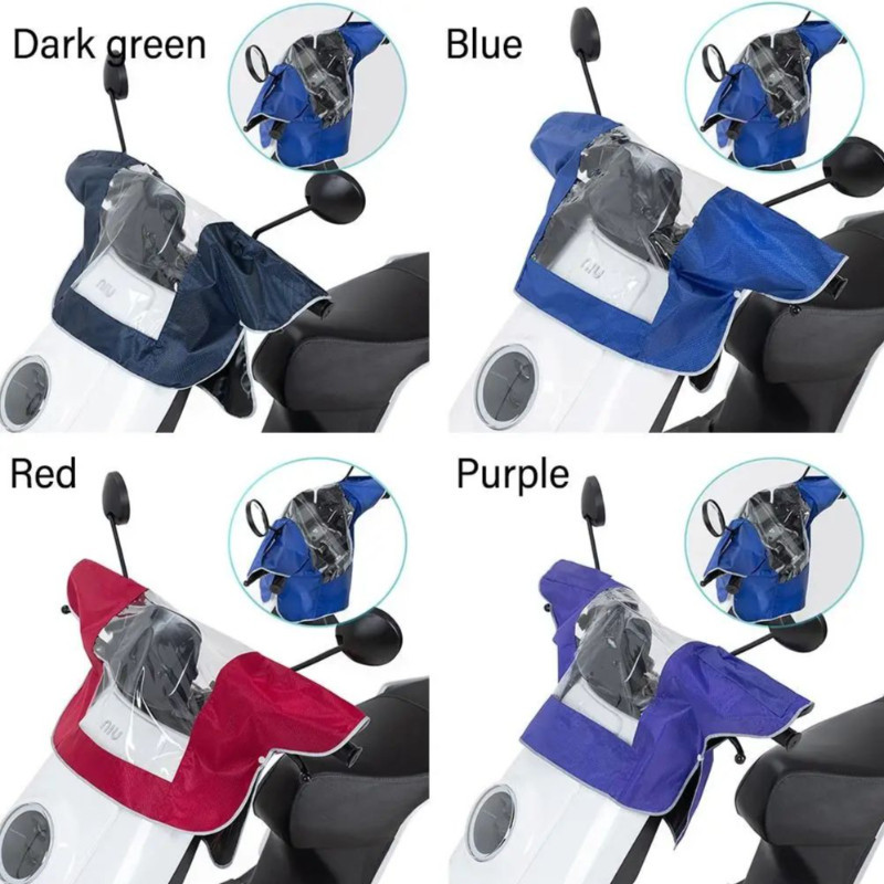 【PH Stock】Motorcycle Front Rain Proof Cover Instrument Anti-Dust ...
