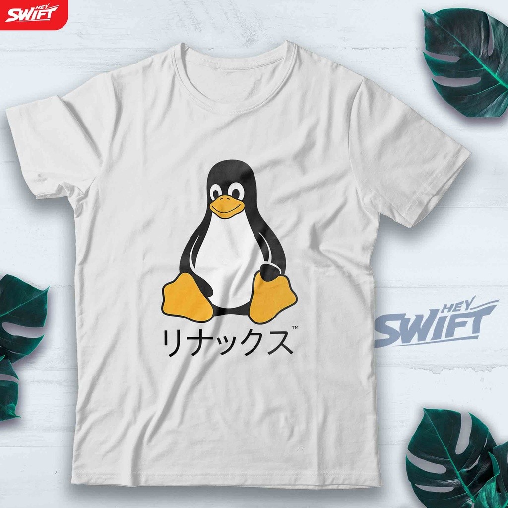 T-Shirt Japan Tux linux Programmer coding TSHIRT BAJU S-5XL | Shopee ...