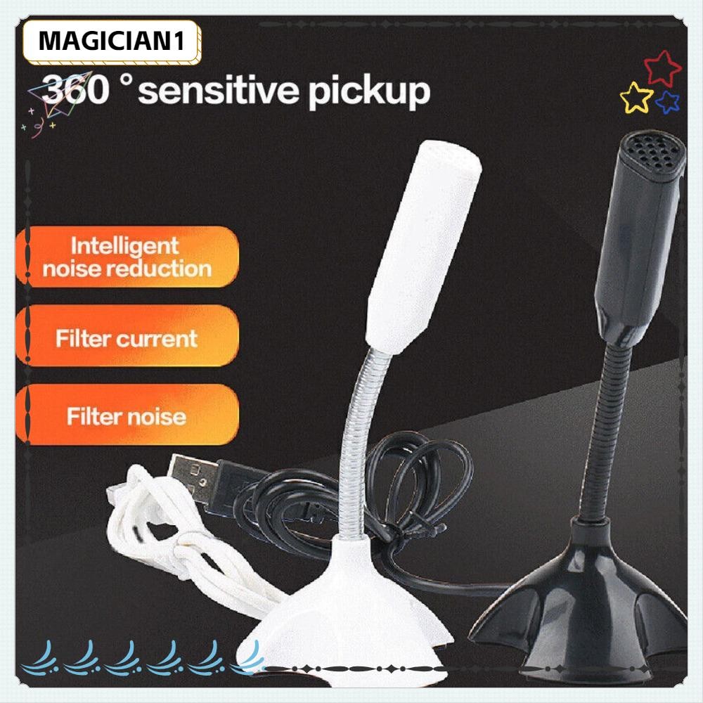 MAGICIAN1 Desktop USB Microphone, Mini Adjustable Speech, Mikrofon ...