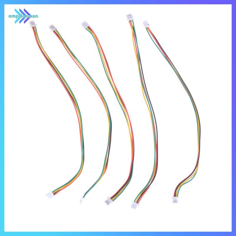 EPMN> 5 x Mini Micro SH 1.0mm 4-Pin JST Double Connector Plug Wires ...