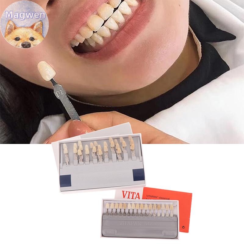 magwen 3D Master Lab Bleach Shade Guide 16/29 Colors Teeth Whitening ...