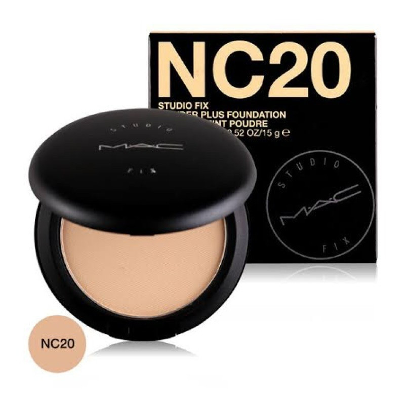 【100Original】 MAC Studio Fix Powder Plus Foundation NC25 natural color