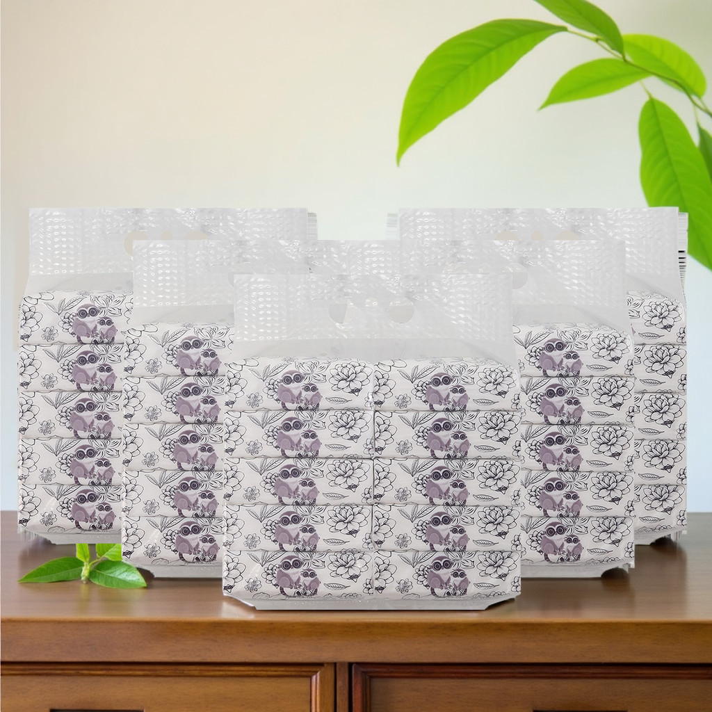 Golden Monkey Tissue Super Thick 300 Sheets Per Pack Soft Facial Tisu ...