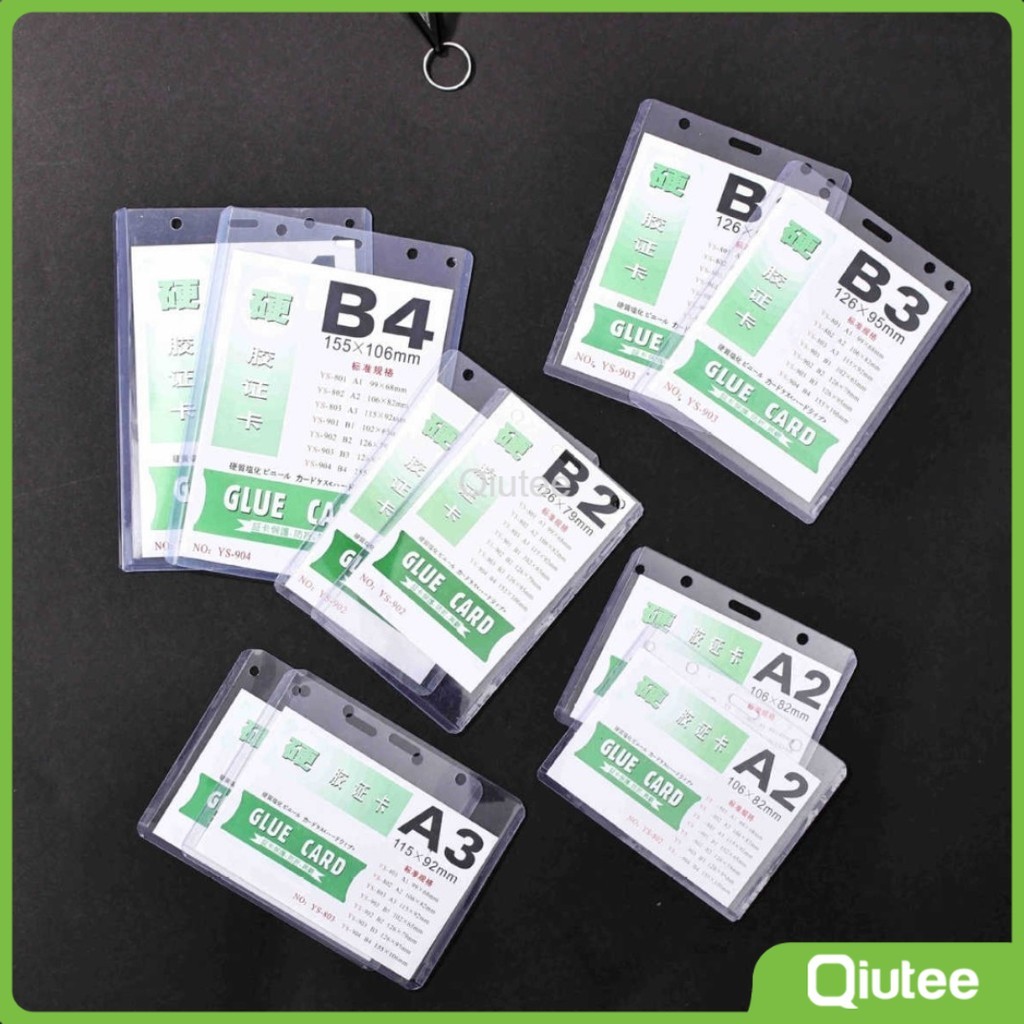 PVC Card case B1,B2,B3,B4,A1,A2,A3 Hard Vinyl Chloride Card case Card ...