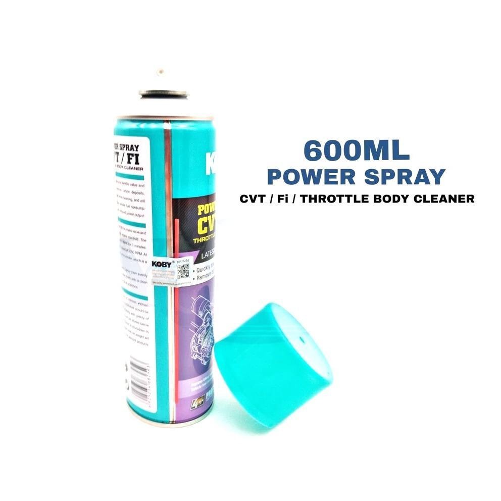 Koby Power Spray CVT FI Throttle Cleaner for Motorcycles and Cars ...