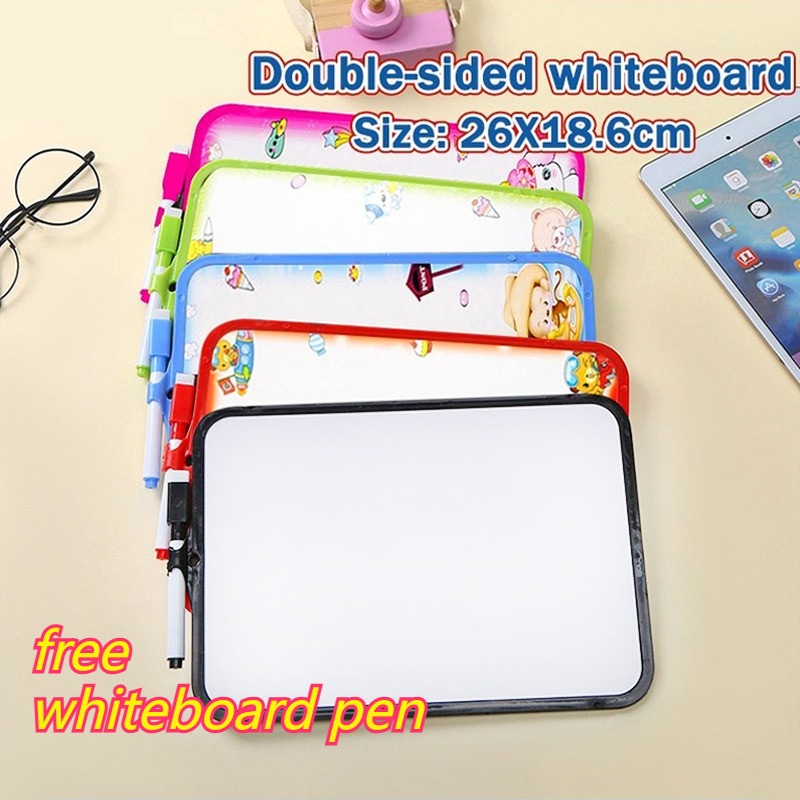 Magnetic Whiteboard Dry Erase Board Kids Teaching Office Writing Board ...