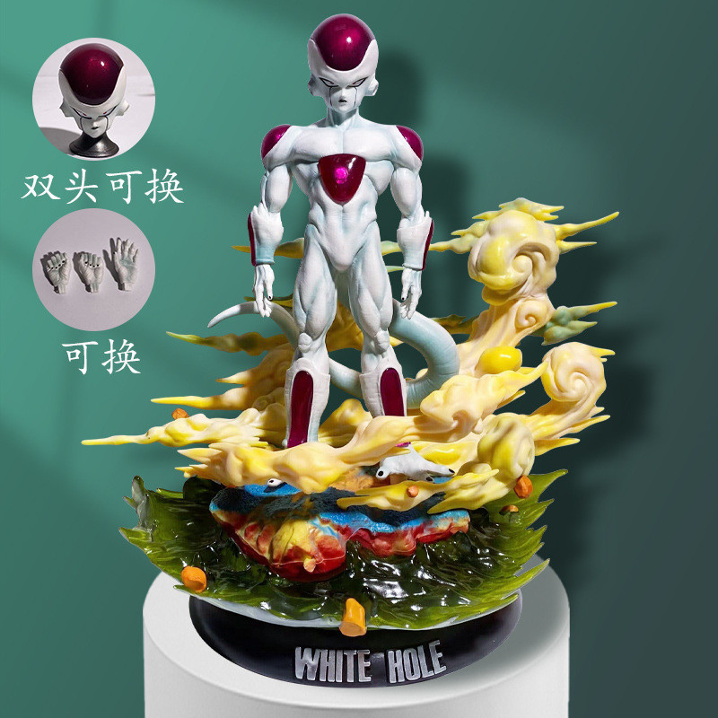 Dragon Ball Fourth Form White Hole Frieza Namik Star Model Decoration ...