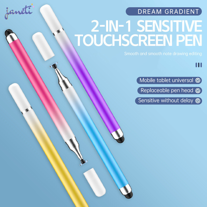 in1 Phone Pen Smart Dual-purpose Touch Screen Pen Phone Tablets Drawing  Pen Tablets Disc Nib Stylus