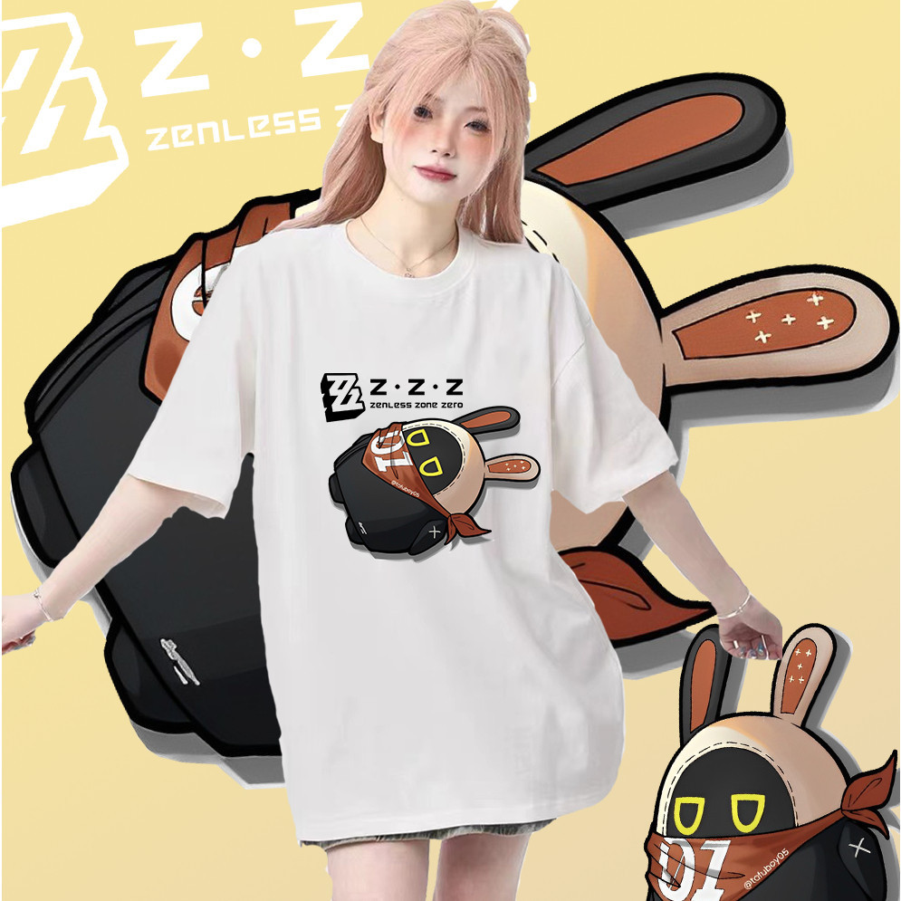 made in zzz – Cartoon Raglan Cotton Tee