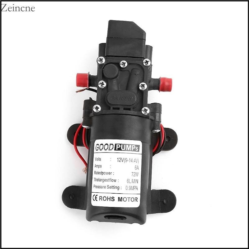 Zein 12V 72W Pressure Micro Diaphragm Water Pump Automatic Switch for