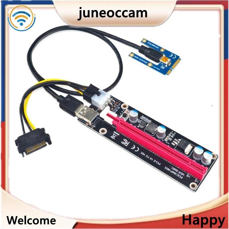 [juneoccam] Mini PCIe to PCI Express 16X Riser for Laptop External ...