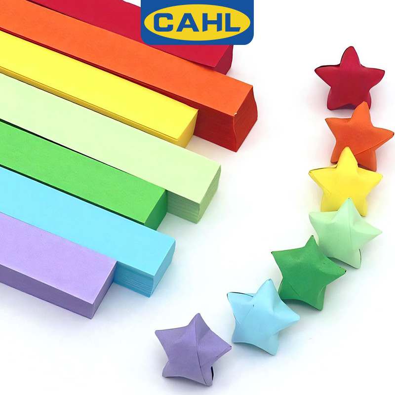 7 Assortment Color 540Sheets Star Origami Paper Star Strips DIY Hand ...
