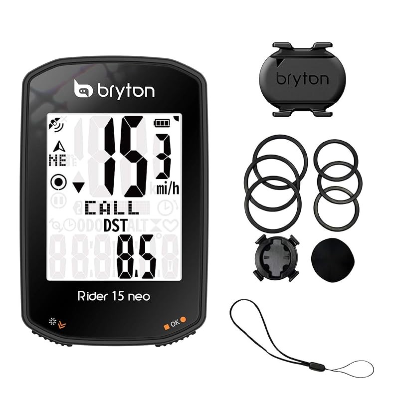 Bryton Rider 15Neo Cycling Computer with Touch Screen GPS Speedometer Up to 16 Hours Battery Life Rider 15Neo C with Cadence Shopee Philippines