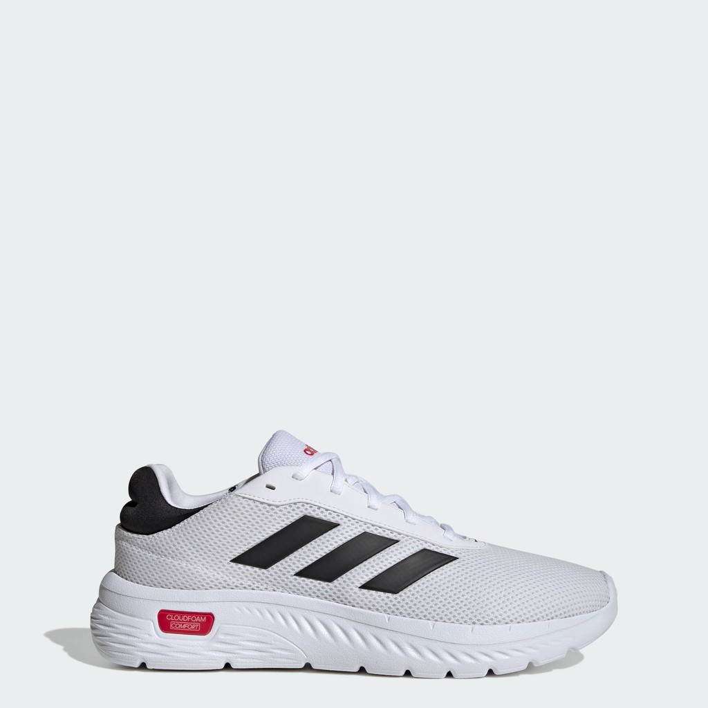 Adidas cloudfoam men white best sale