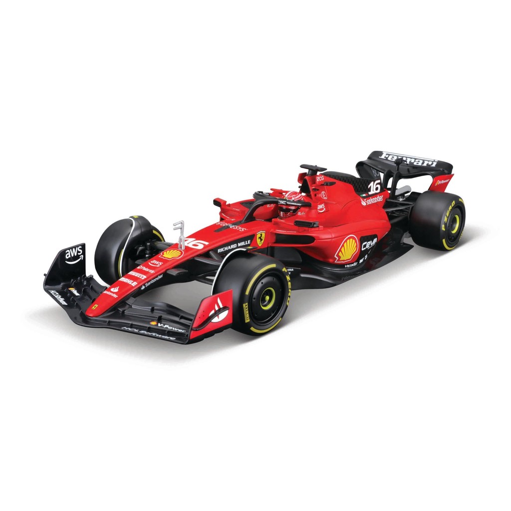 [Direct from JAPAN] Bburago 2023 Model 1/18 Scale F1 Ferrari SF23