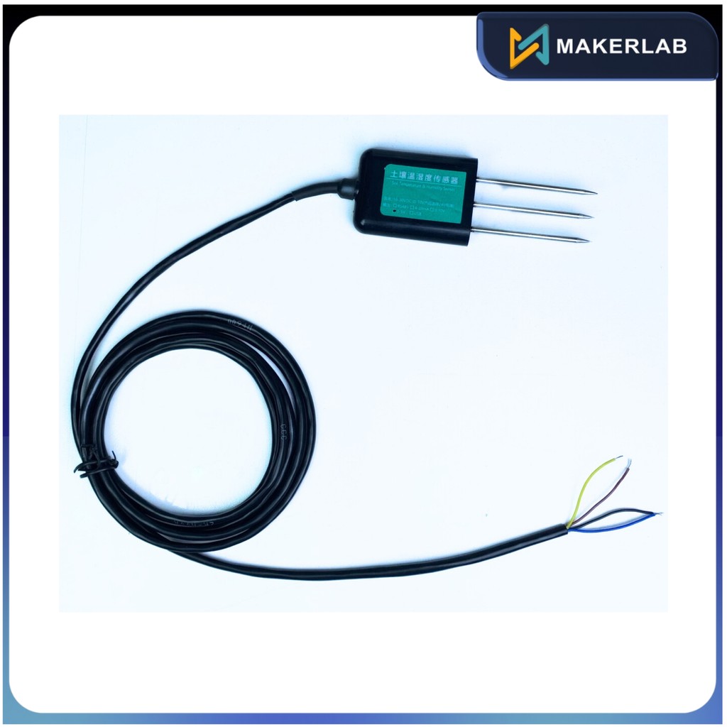 0-5V Output 3Pin Probes Soil Sensor with Cable 2M (Temperature ...