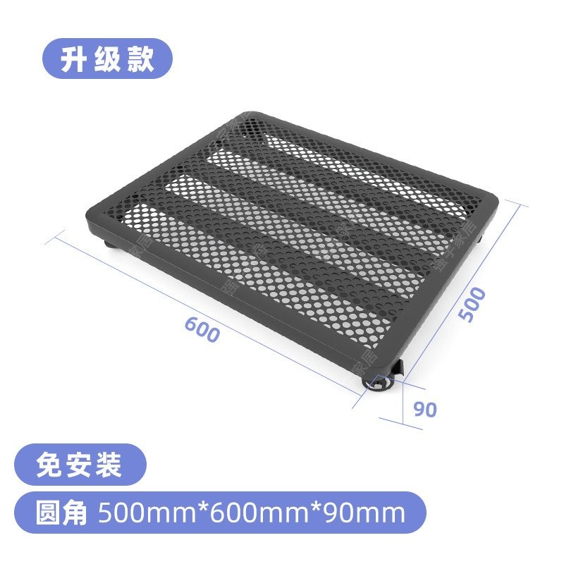 Mobile Tray Iron Wheel Load-Bearing Refrigerator Fish Tank and Flower ...