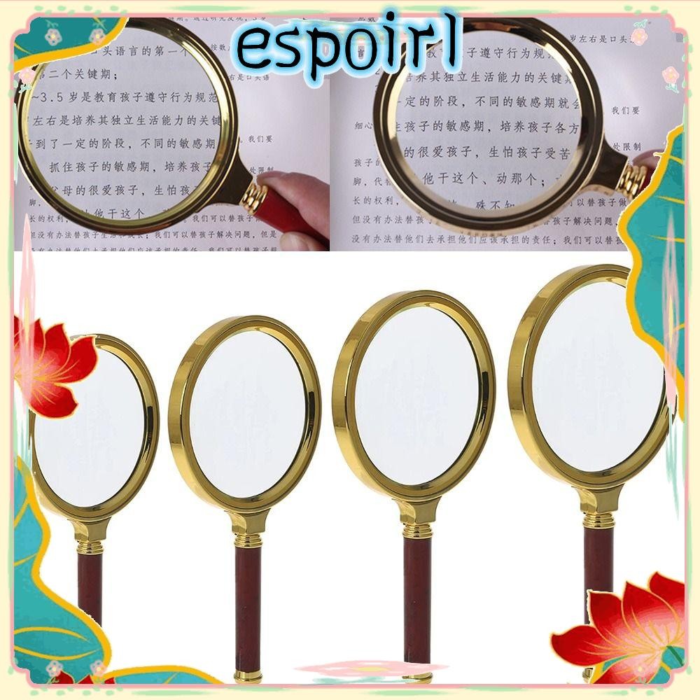 ESPO Microscope High Quality 10X HD Magnifying Glass Lens Shopee
