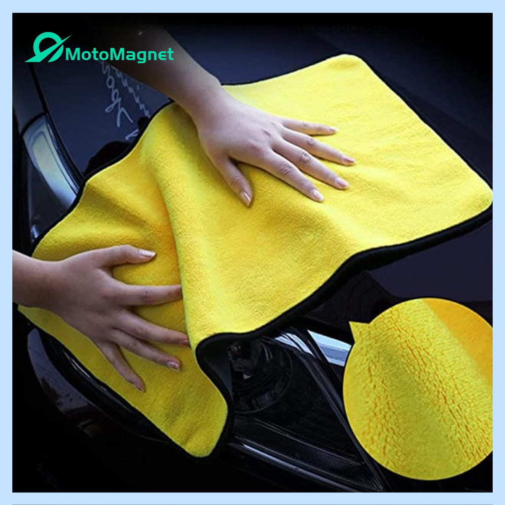 Car microfiber towel thick motorcycle cleaning super absorbent fiber ...