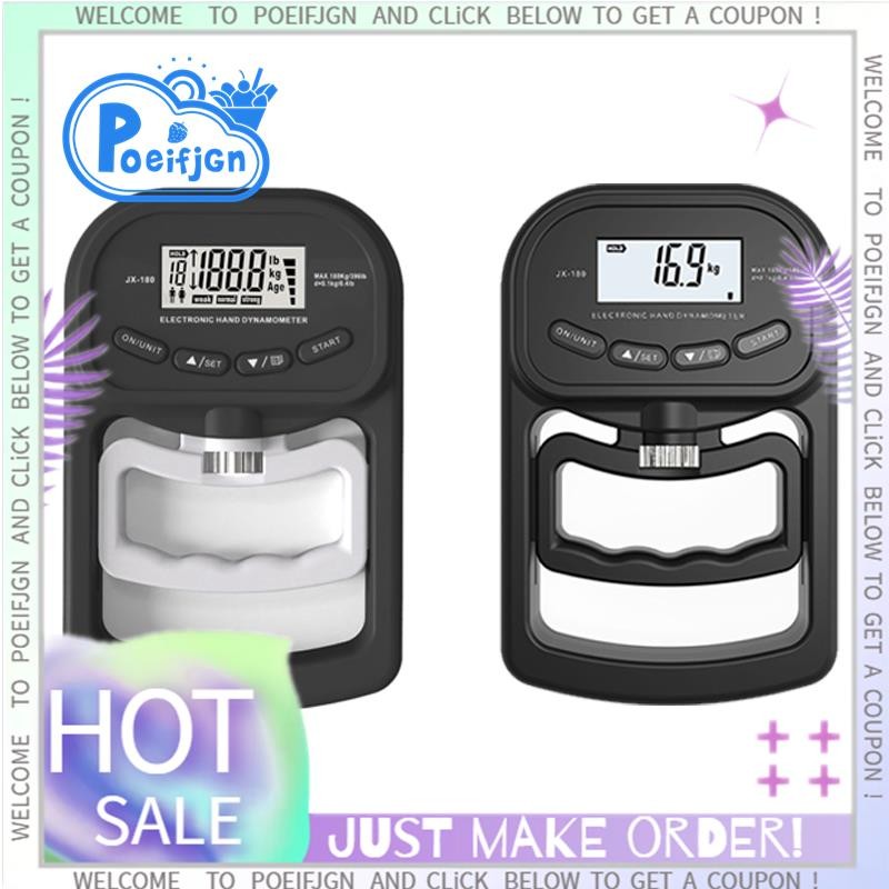 HIkAi] Hand Dynamometer Grip Strength Trainer-Electronic Hand Grip Strength Trainer Electronic Hand Grip Strength Tester Grip Strengthener 265 Lbs 120kgs I.116322380