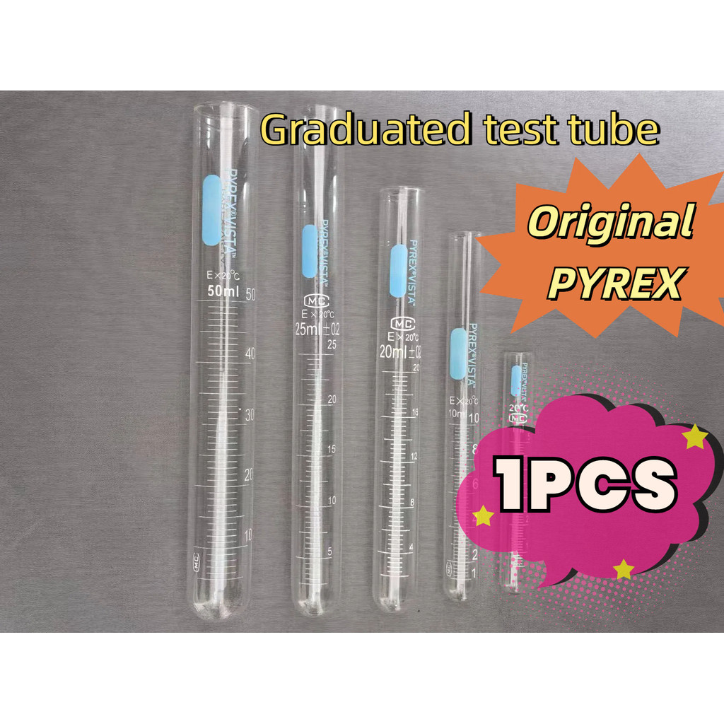 Original with graduated test tube 5ML 10ML 20ML 25ML 50ML | Shopee ...
