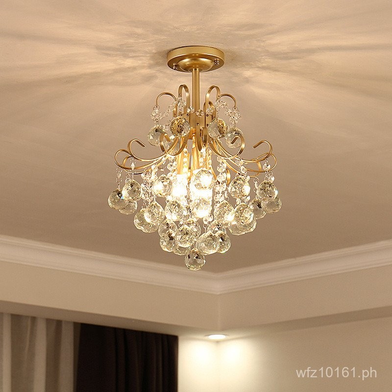 American Style Crystal Light for Entryway, Crystal Porch, Study Room ...