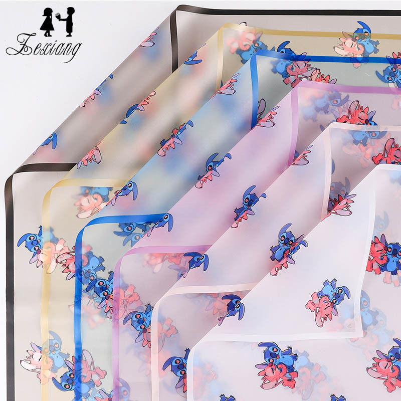 Stitch and Angel Wrapping Paper Magic Edge Matte Paper Thickened ...