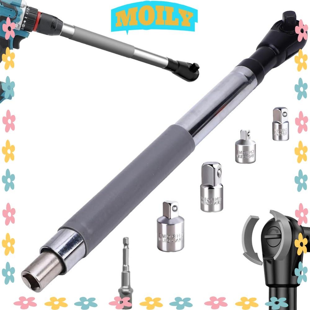 MOILYPH Extension Wrench, 1/2 Adapter Auto / Manual Electric Ratchet ...