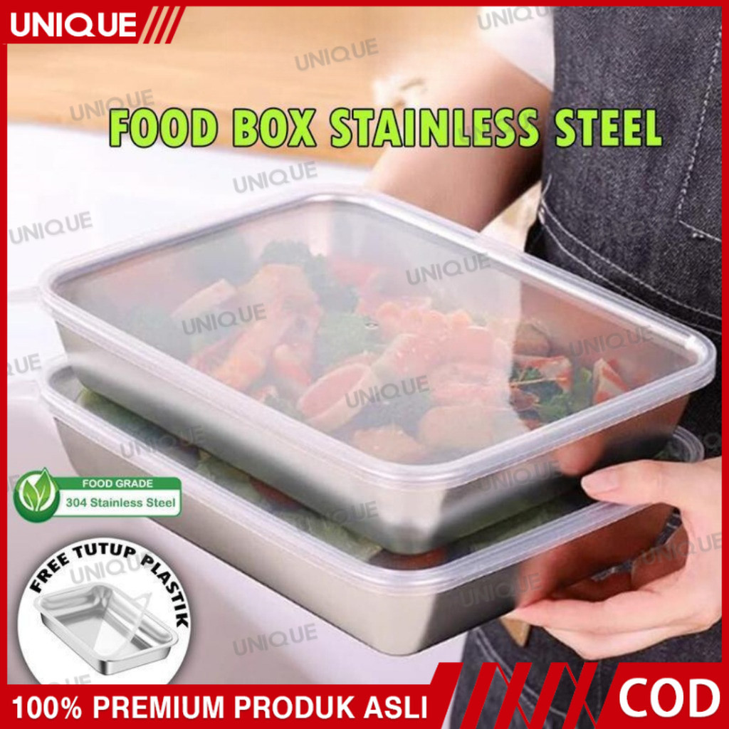UNIQUE- 5PCS Food Box Contains 5pcs Multifunctional Stainless Steel ...