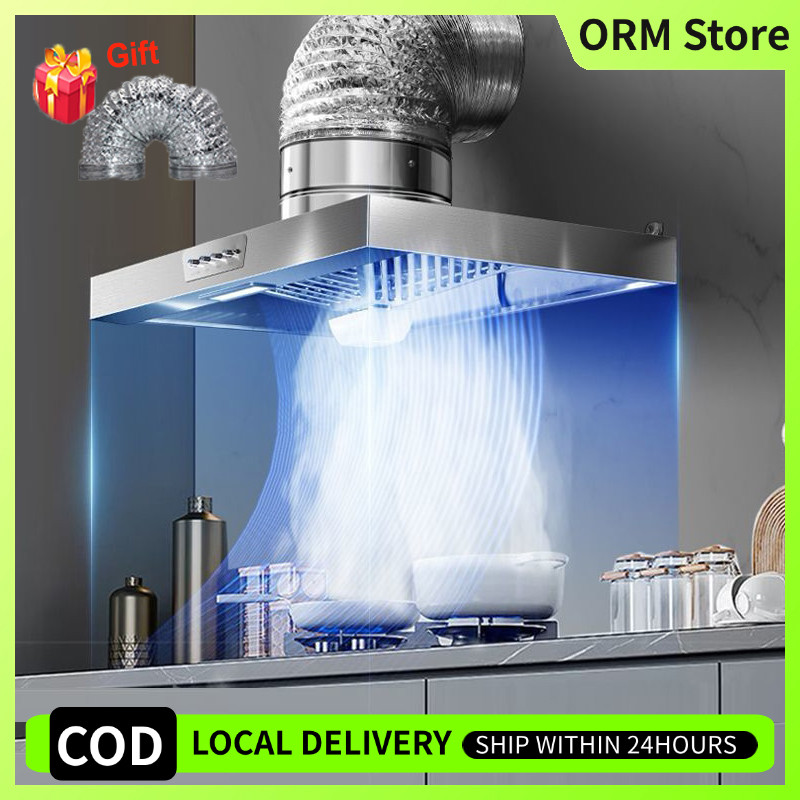 Range Hood For Kitchen Stainless Steel Exhaust Fan Ventilator For ...