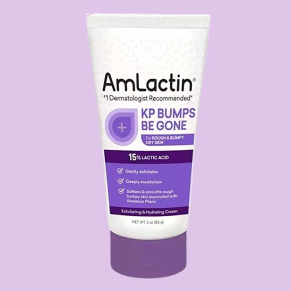 AmLactin KP Bumps Be Gone 3 Oz Keratosis Pilaris Moisturizing Cream 15
