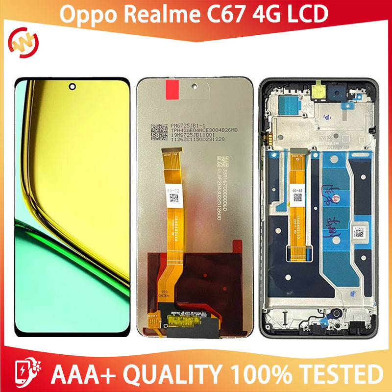 For Oppo Realme C67 5G RMX3890 LCD Display Screen+Touch Panel Digitizer ...