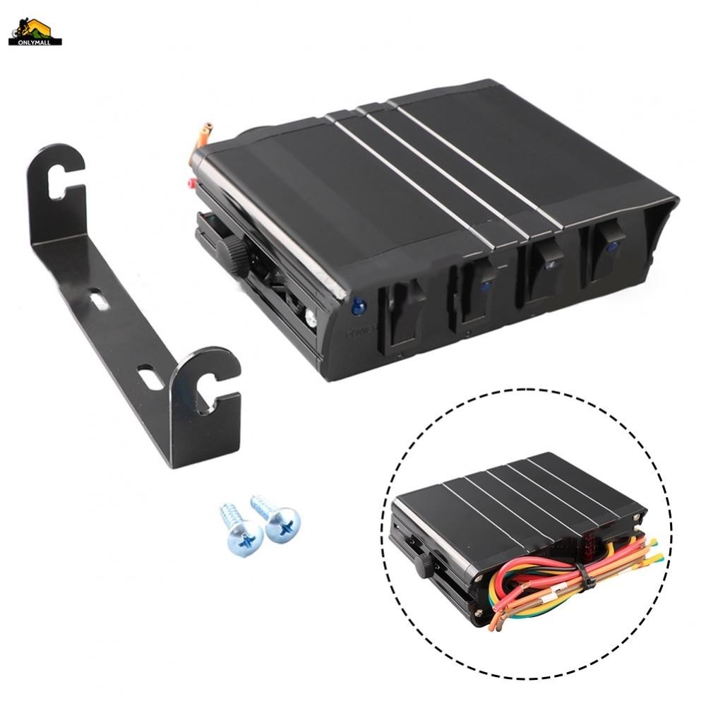 Convenient Toggle Controller Box 4 Gang Rocker Switch Panel for Offroad