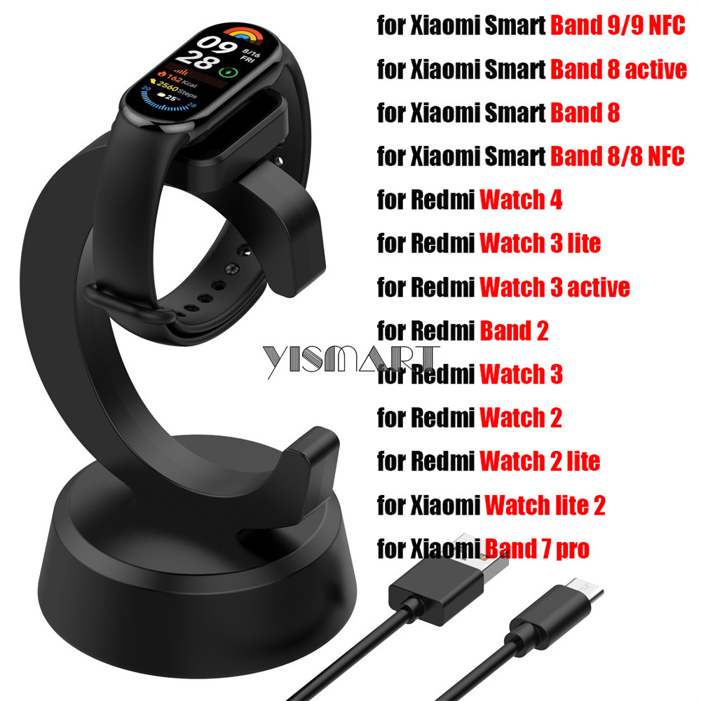 Adattatore USB-C Per Xiaomi Band 9/8 Pro, Redmi Watch - Ricarica Portatile Per Smartwatch - Foto 4