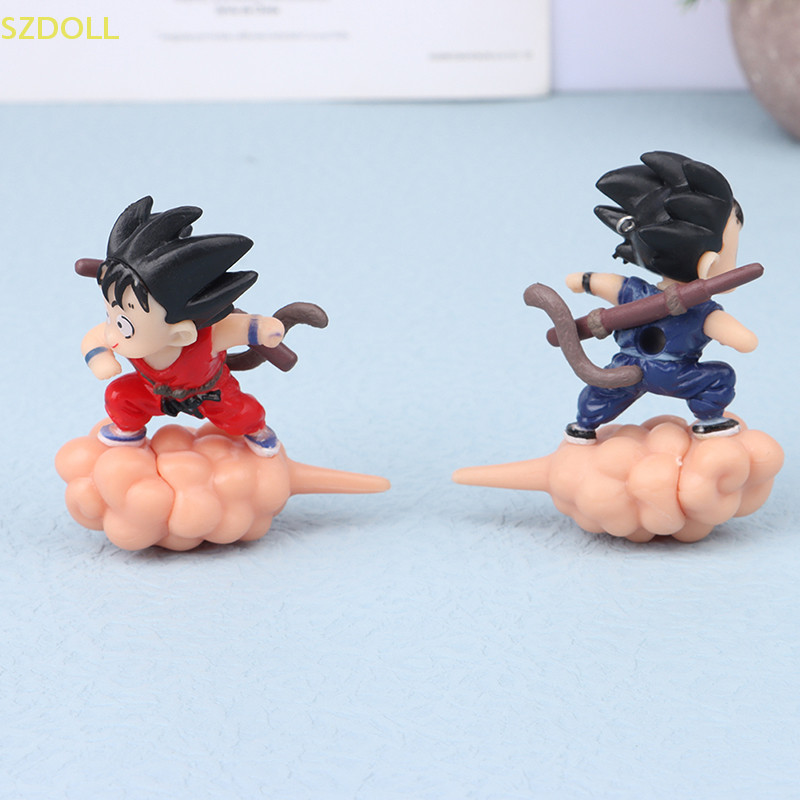 [cxSZDOLL] 1Pc Aquarium Suspend Floag Dragon Ball Goku Figure Fish