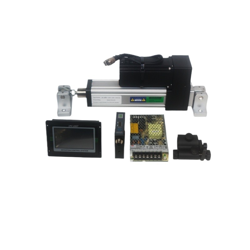 CPC 200T Linear Servo Deviation Correction System Touch Screen ...
