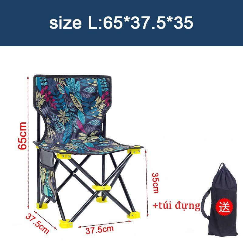 Special steel frame folding chair for fishing and picnics (water jade ...