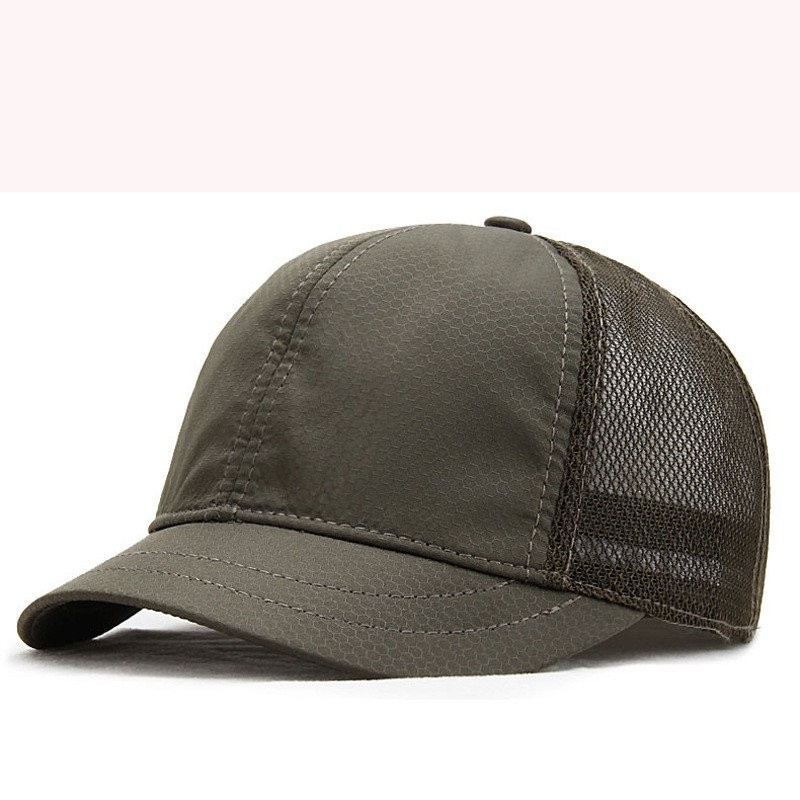 Short Brim Baseball Cap Summer Breathable Fashion Hip Hop Men's and ...