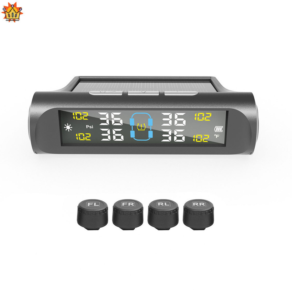 【CEK】Intelligent Solar Tyre Pressure Monitoring System Parking Sensors