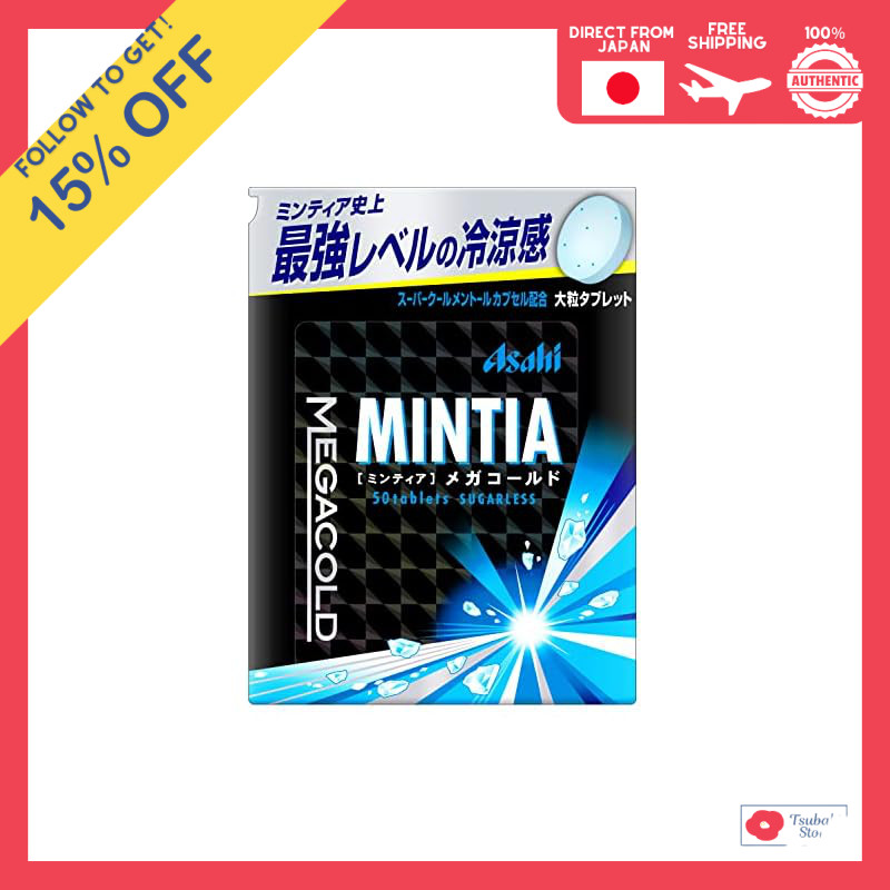 Asahi Group Foods Mintia Mega Cold 50 tablets x 4 packs | Shopee ...