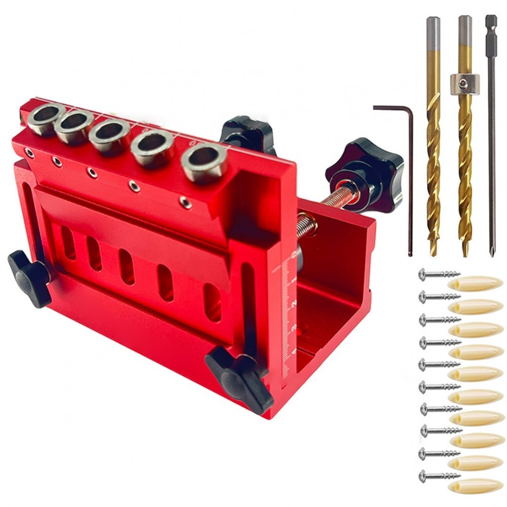 Sophisticated Adjustable Dowel Holes Drill Guide Enhances Your Craft