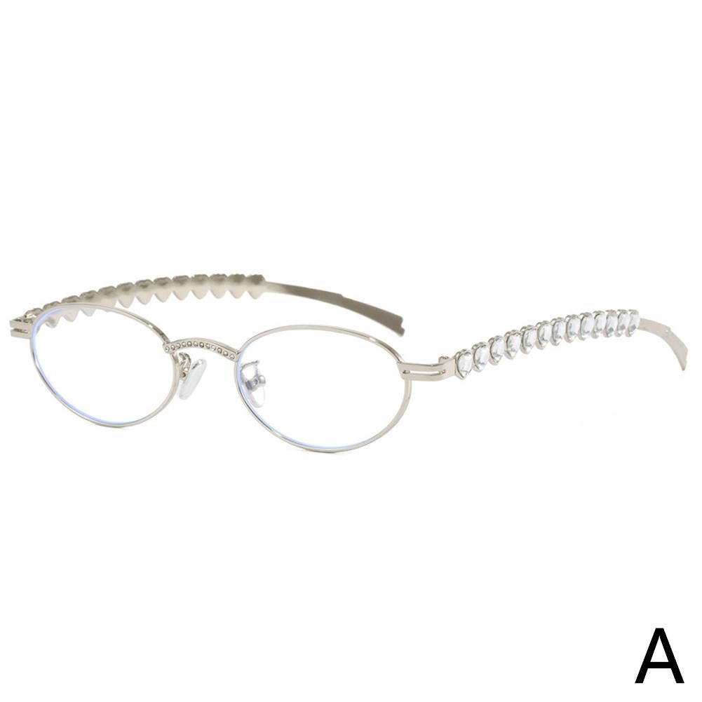 Lydia1 Y2k Glasses Fashion High Value Oval Small Frame For Woman E4k4 